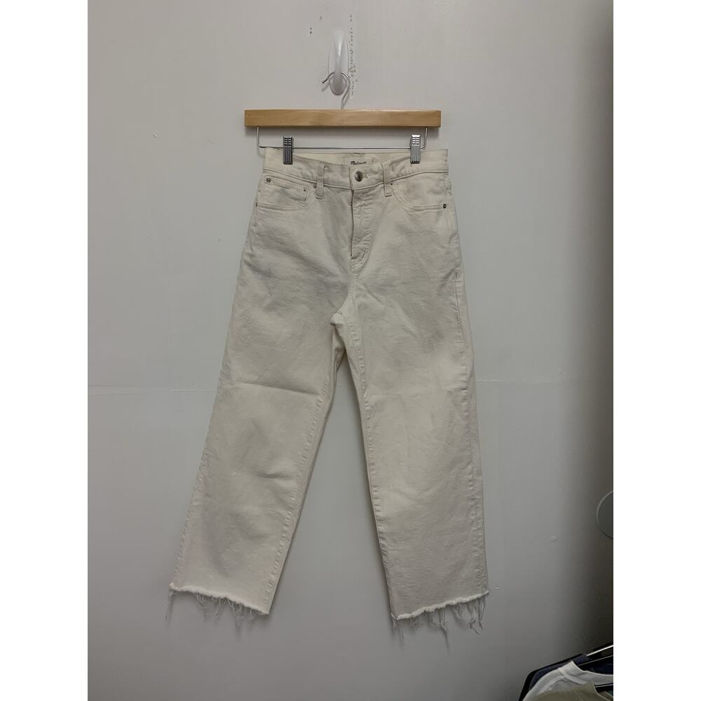 Madewell The Perfect Vintage Wide Leg Crop Jean Size 26
